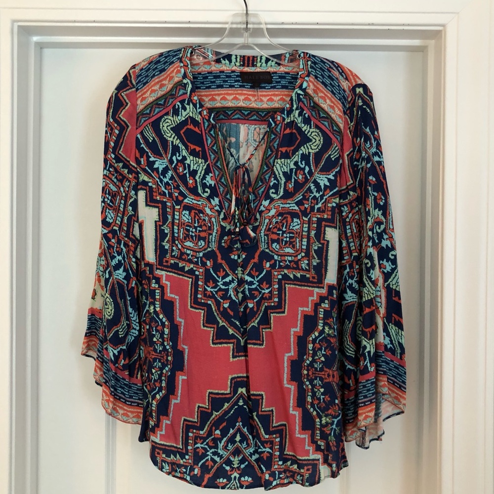 Hale Bob flowy  bohemian top